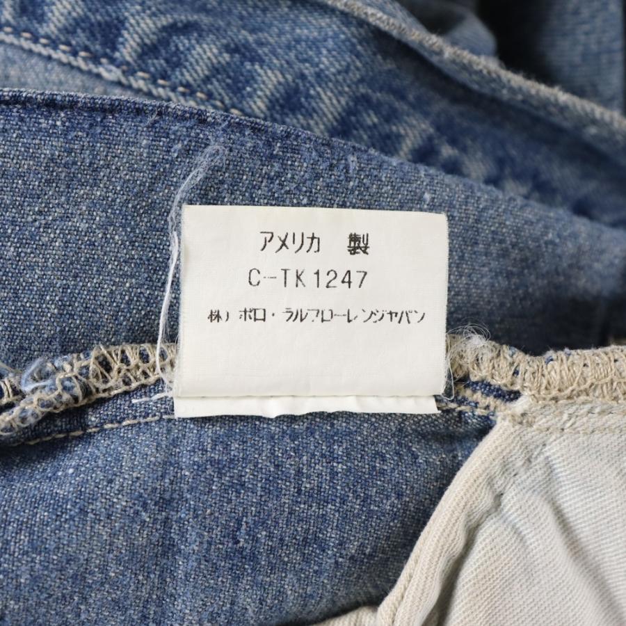 RRL ダブルアールエル 90S Denim Pants ボタンフライ デニムパンツ