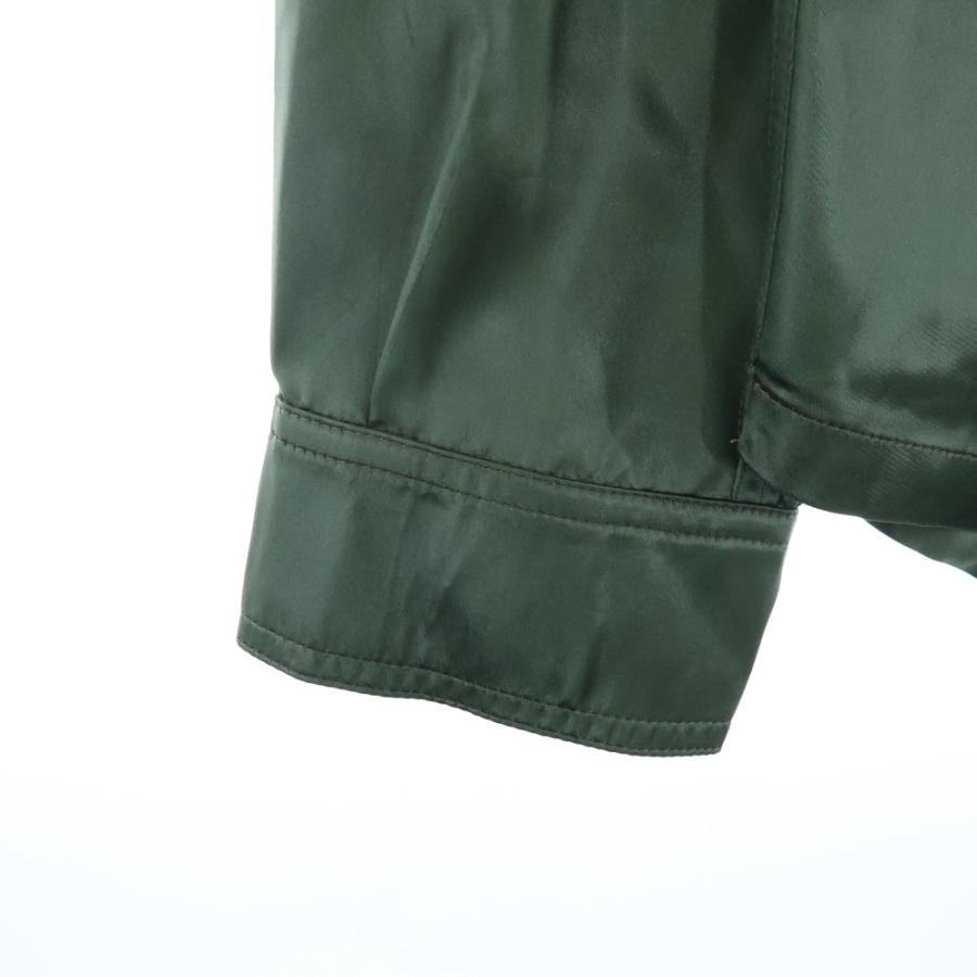 Rick Owens（リック・オウエンス） 21AW KAHKI SATIN OUTERSHIRT