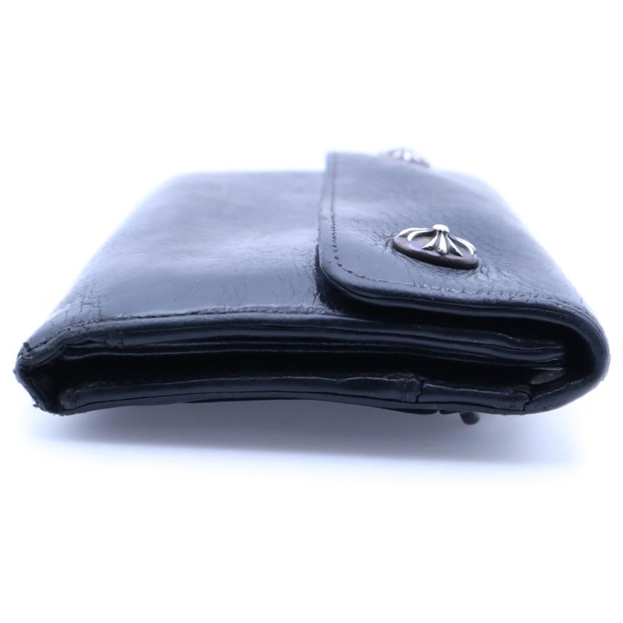 CHROME HEARTS（クロムハーツ） WAVE ウェーブ レザーウォレット 財布