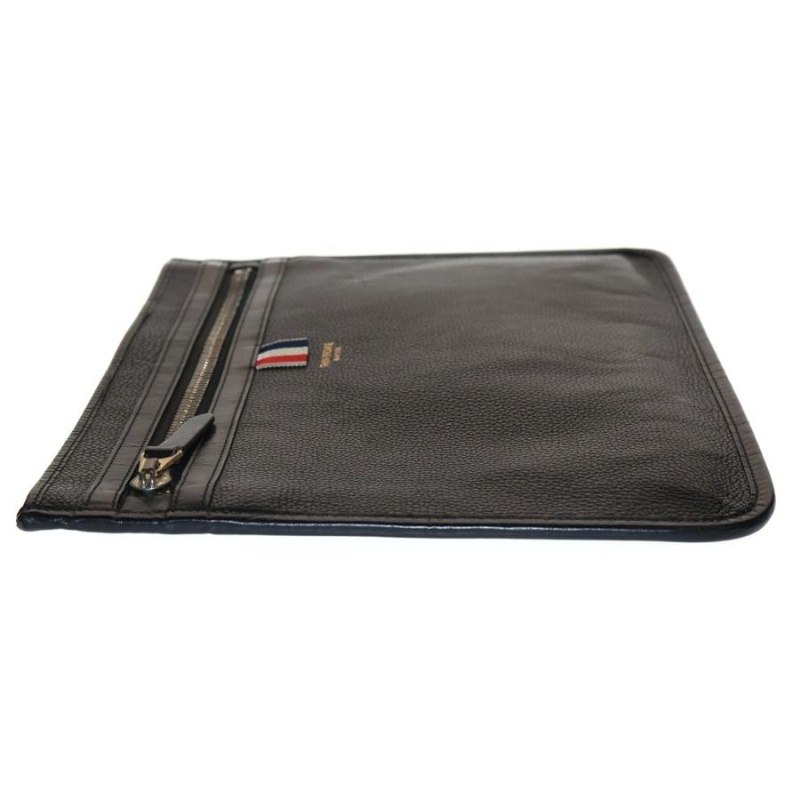 THOM BROWNE（トム ブラウン） Lether Clutch Bag レザークラッチ 