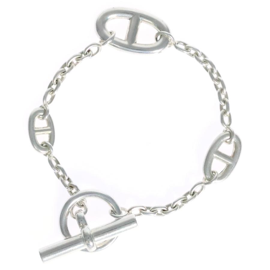 HERMES シェーヌダンクル　ファランドール　ブレスレット ag925 HERMES エルメス シェーヌダンクル ファランドール ブレスレット