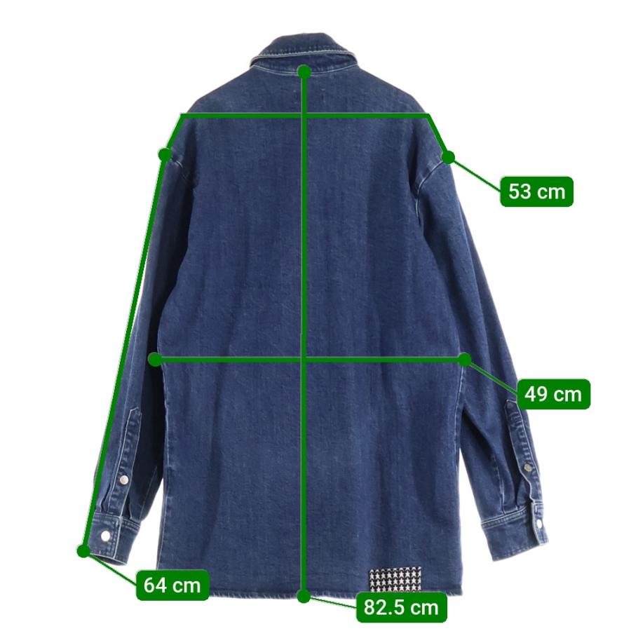 RAF SIMONS（ラフ シモンズ） 20AW Slim Fit Denim Shirt スリム