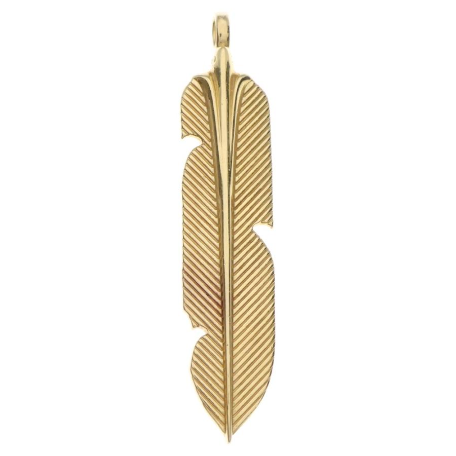 CHROME HEARTS（クロムハーツ） 22K FEATHER PENDANT フェザー
