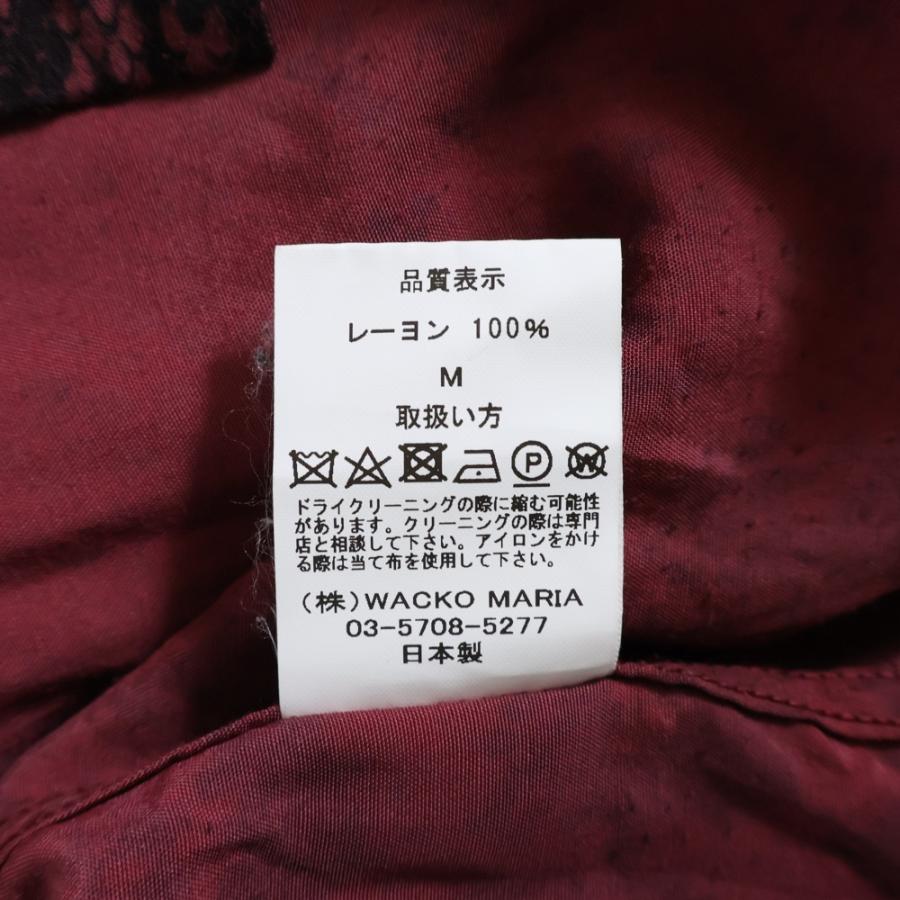 WACKO MARIA（ワコマリア） 21SS パイソン柄 グラフィティ長袖シャツ