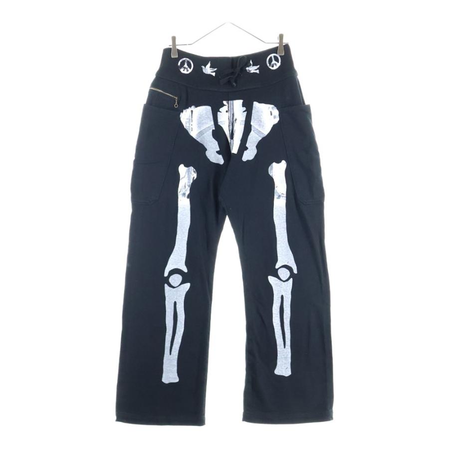 KAPITAL（キャピタル） Bone Print Sweatpants ボーンプリント