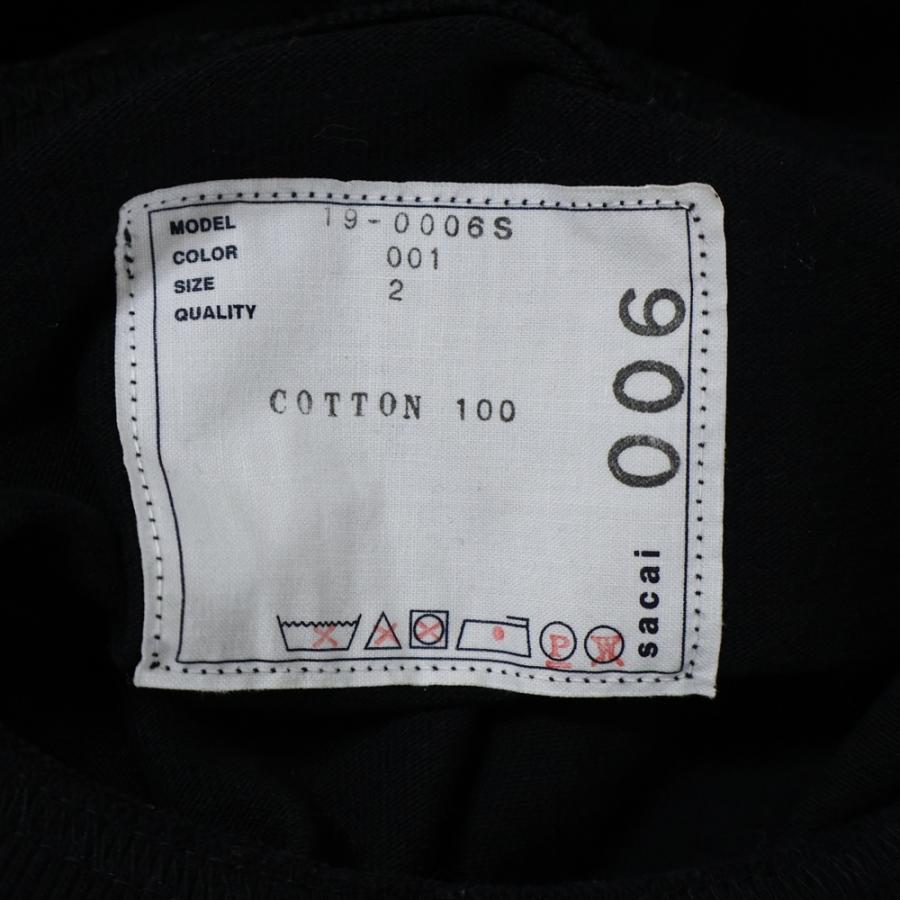 sacai（サカイ） 19AW BAR ITALIA TEE バーイタリア 半袖Tシャツ