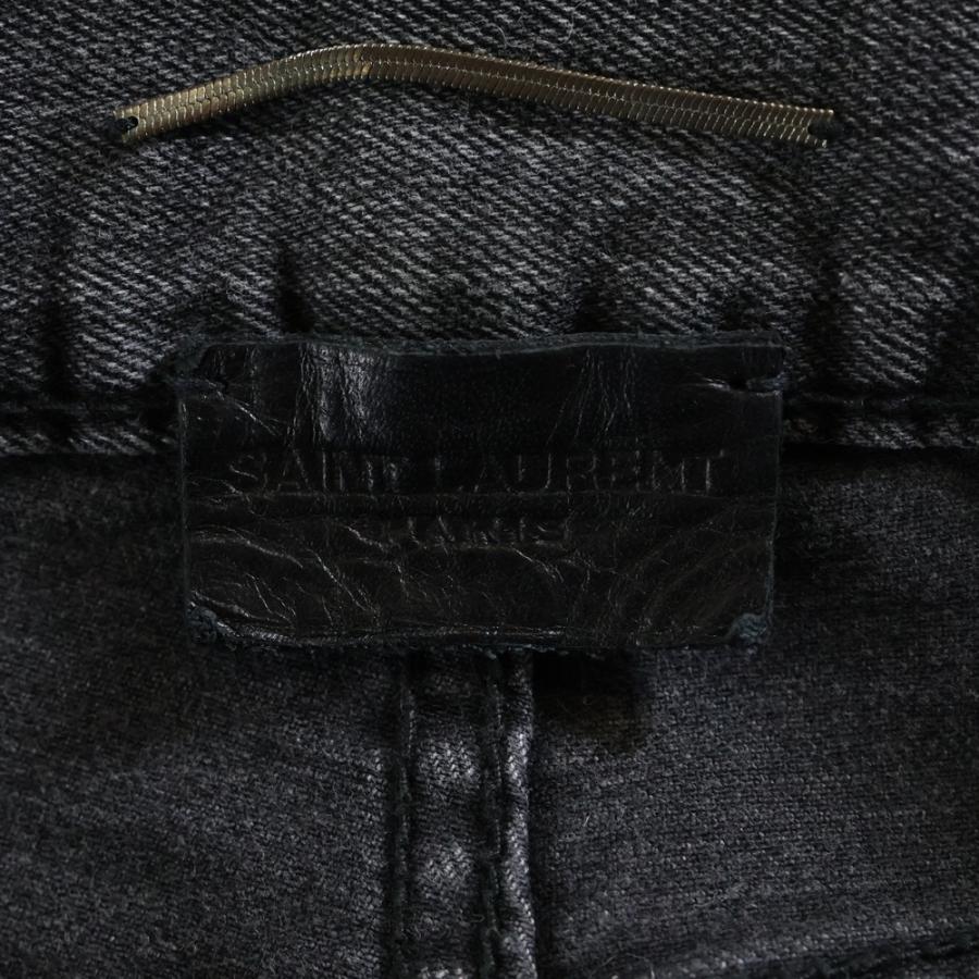 SAINT LAURENT PARIS サンローランパリ Crash Skinny Denim Pants