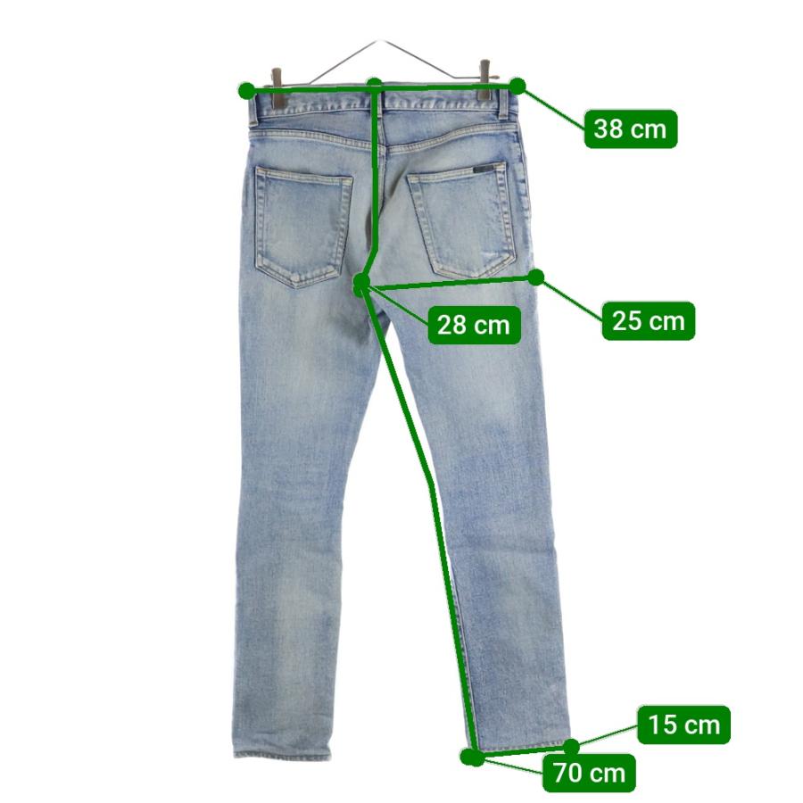 SAINT LAURENT PARIS サンローランパリ Crash Skinny Denim Pants 