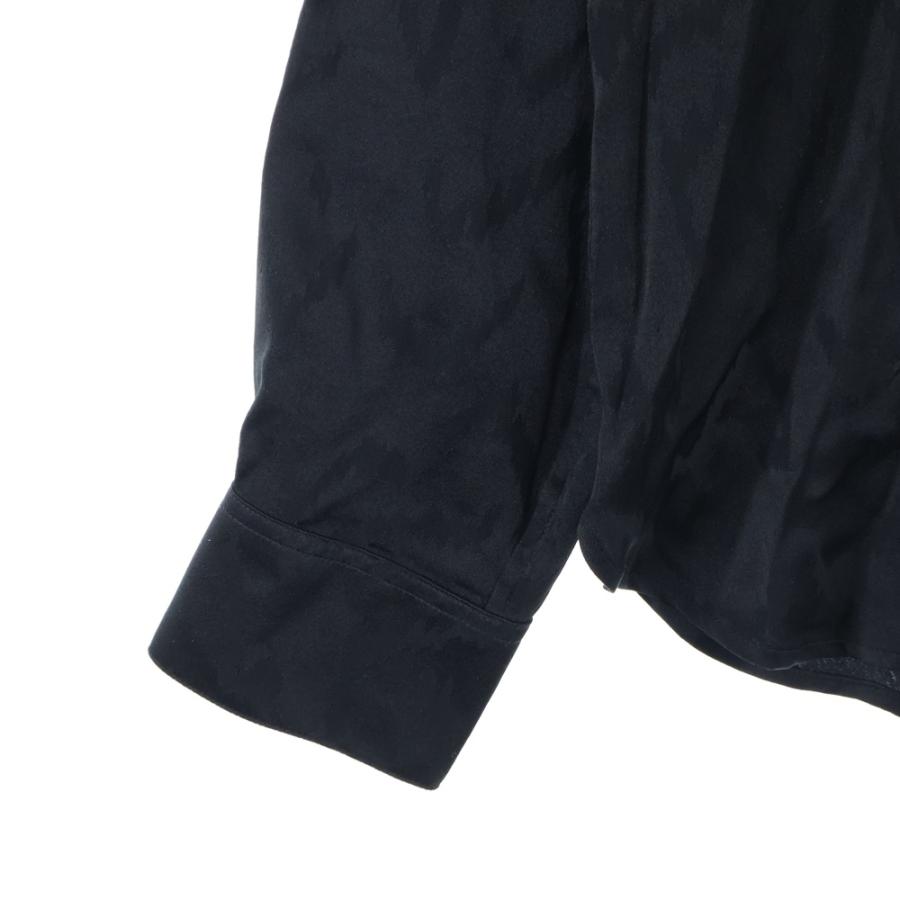 SAINT LAURENT PARIS サンローランパリ Silk Shirt イブカラー