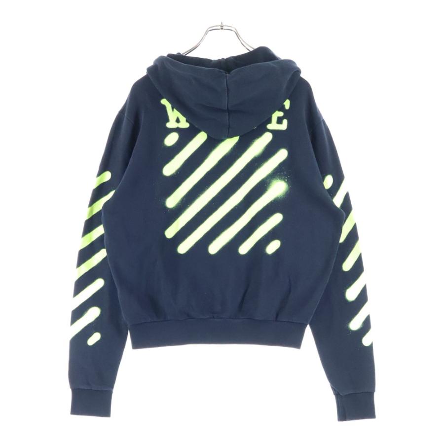 OFF-WHITE オフホワイト 16SS Zip Up Hoodie ジップアップスウェット