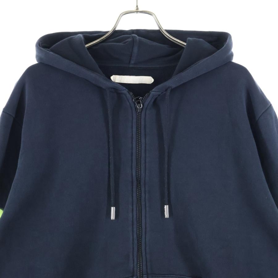 OFF-WHITE オフホワイト 16SS Zip Up Hoodie ジップアップスウェット
