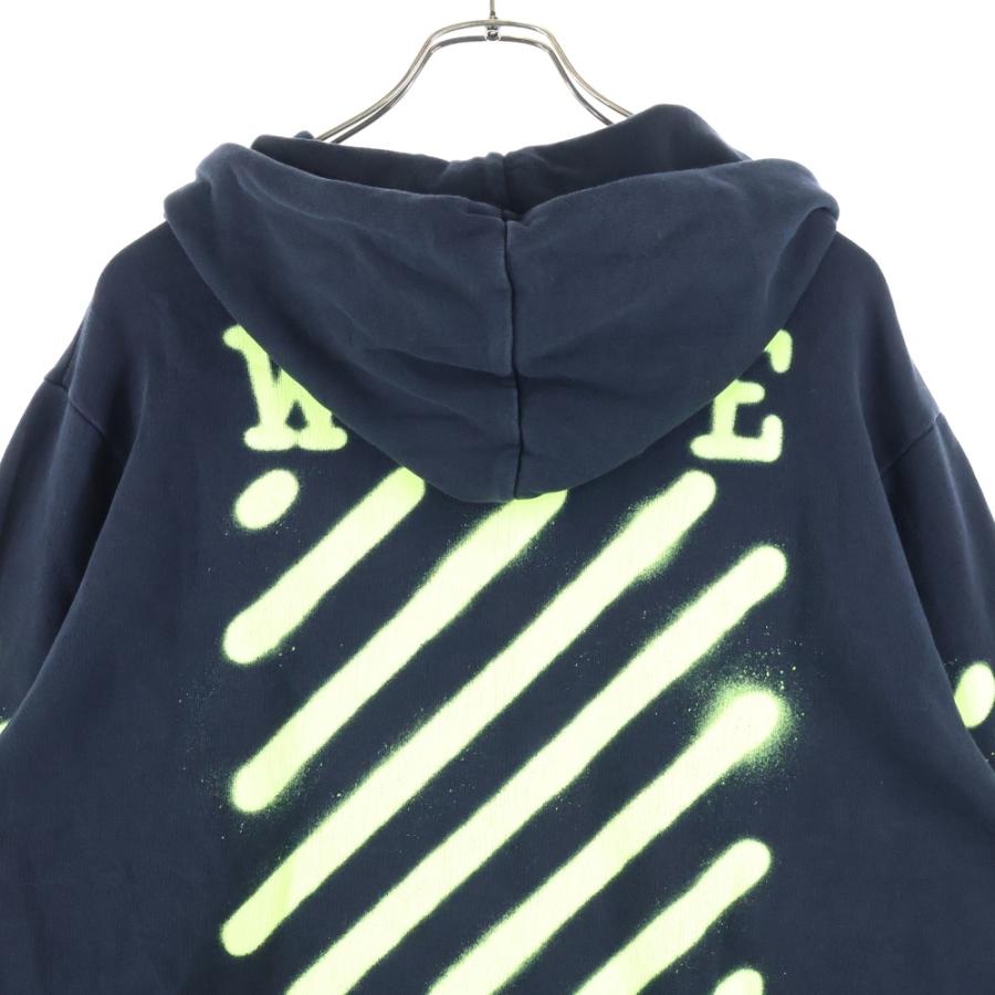 OFF-WHITE オフホワイト 16SS Zip Up Hoodie ジップアップスウェット