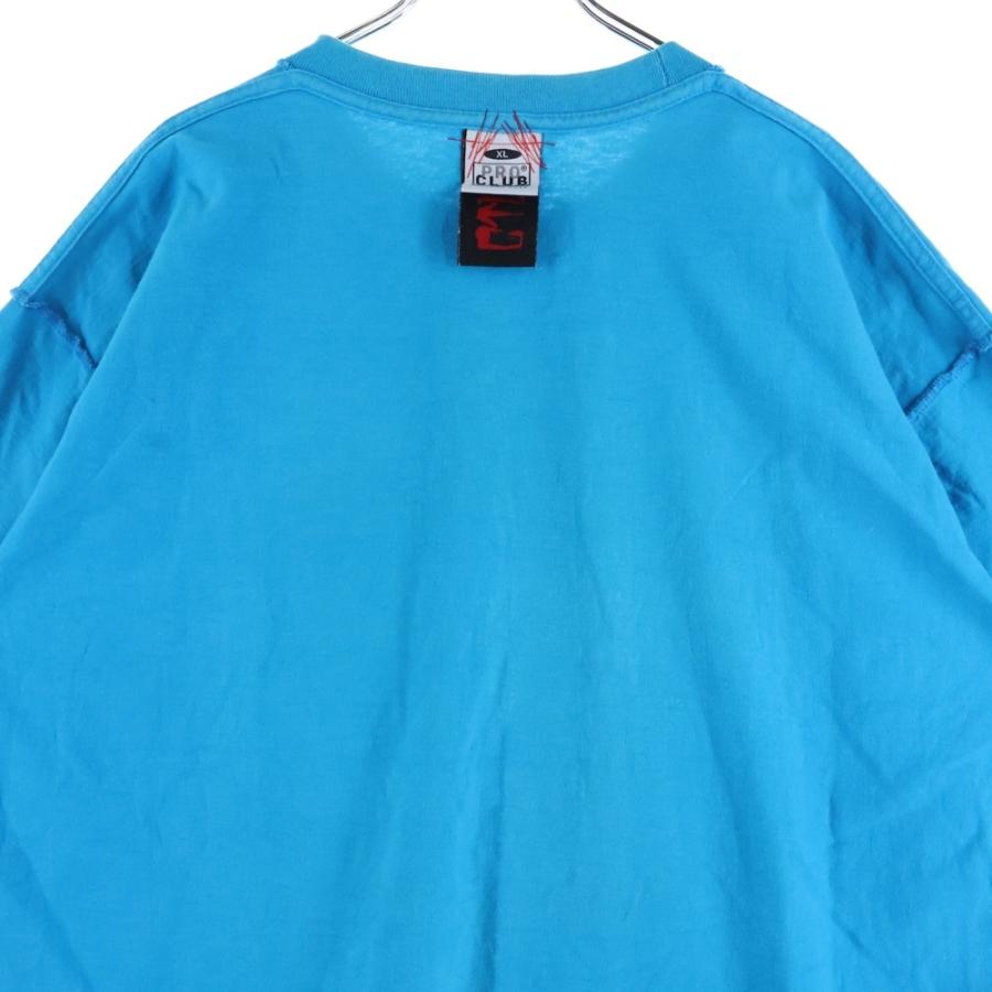 cvtvlist カタリスト T-Shirt ロゴプリント 半袖Tシャツ ブルー