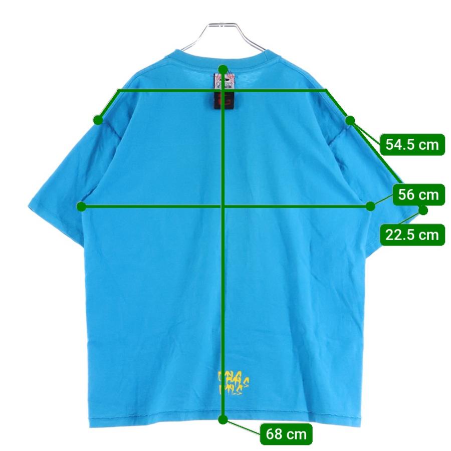 cvtvlist カタリスト T-Shirt ロゴプリント 半袖Tシャツ ブルー