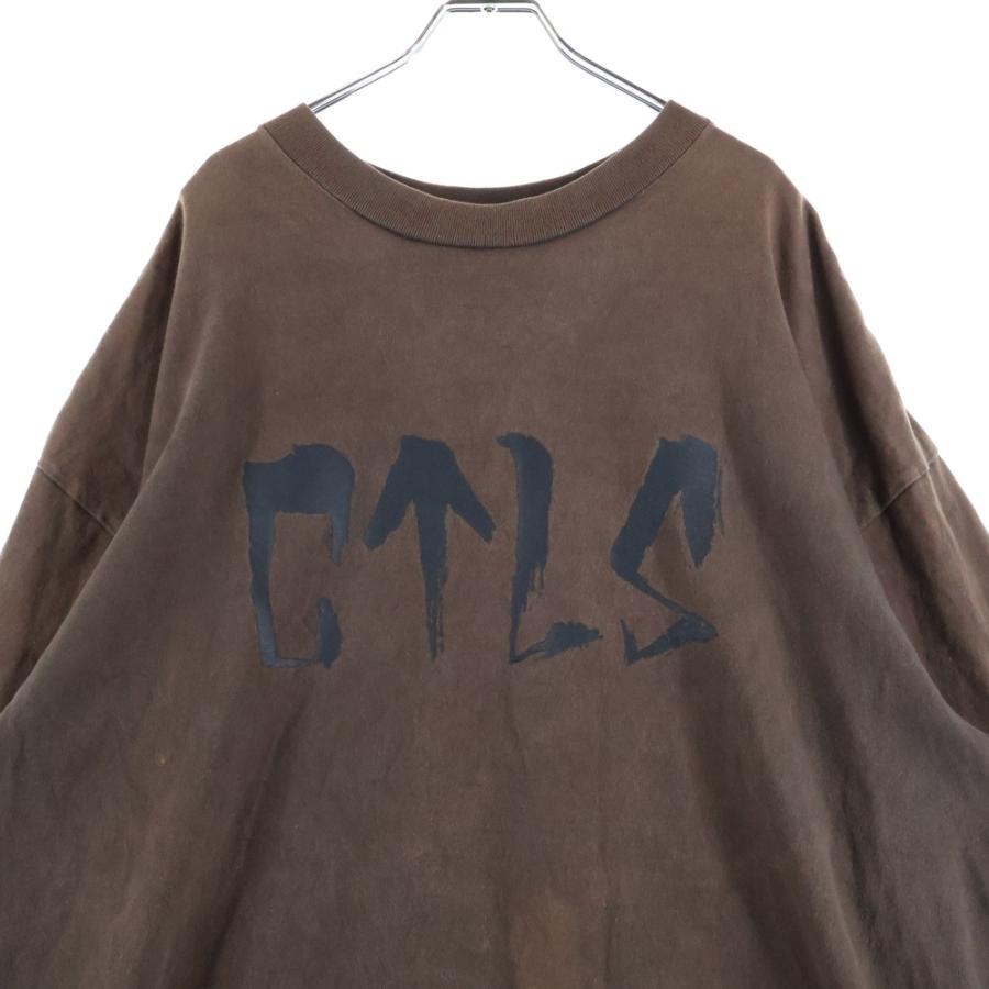 CVTVLIST ロゴプリント ロングTシャツ cvtvlist カタリスト L/S T-Shirt ロゴプリント 長袖Tシャツ ロンT