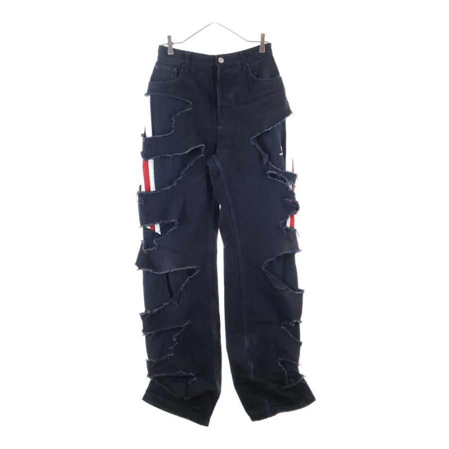 BALENCIAGA（バレンシアガ） 21AW Slashed Loose Fit Pants スラッシュ