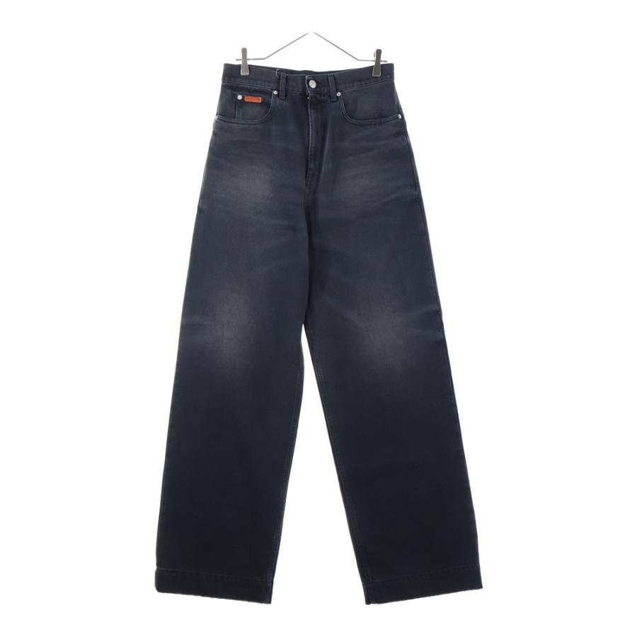 パンツ Martin rose patch wide leg jeans 23aw MARTINE ROSE マーティンローズ 23AW Wide Leg Jean ワイドデニム
