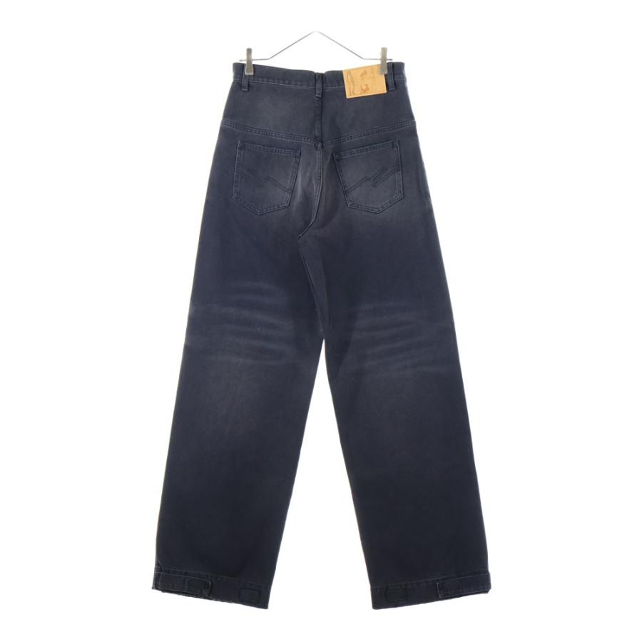 MARTINE ROSE マーティンローズ 23AW Wide Leg Jean ワイドデニムパンツ ジーンズ グレー MRAW23-228 MARTINE ROSE マーティンローズ 23AW Wide Leg Jean ワイドデニム