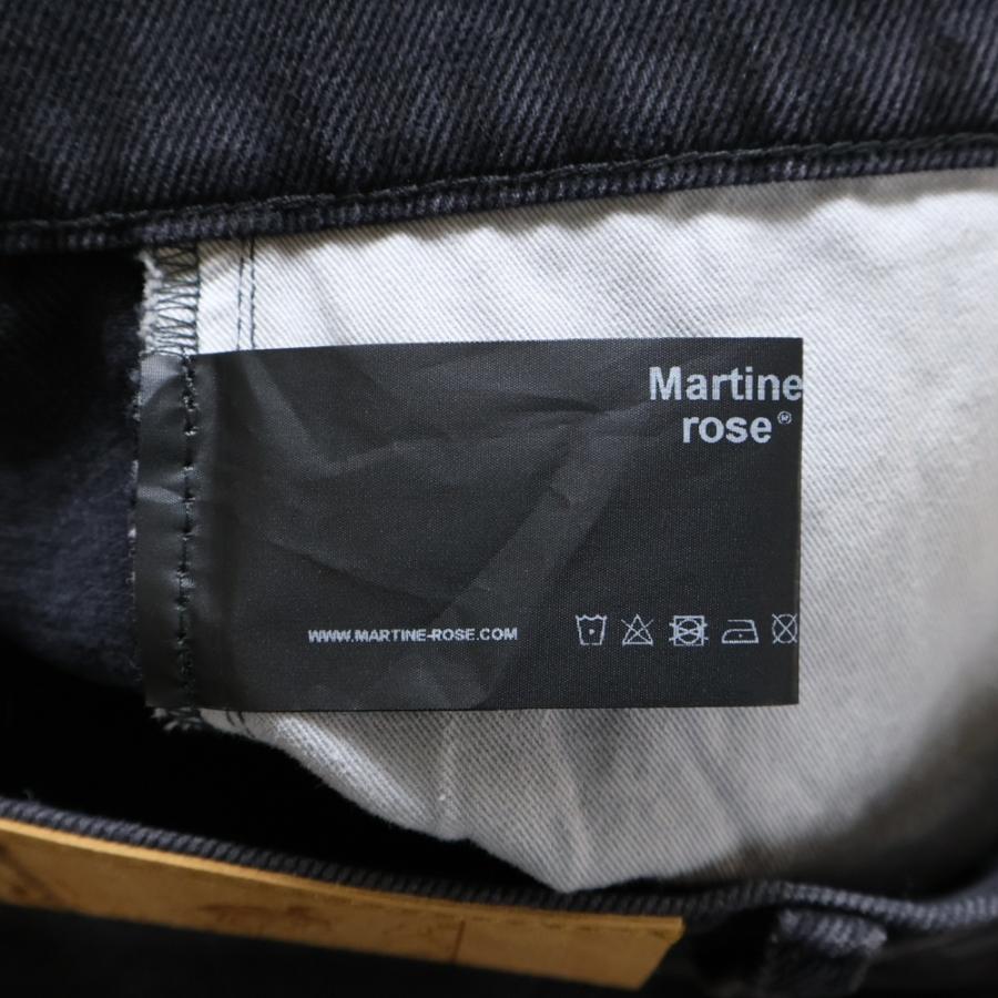 MARTINE ROSE マーティンローズ 23AW Wide Leg Jean ワイドデニム