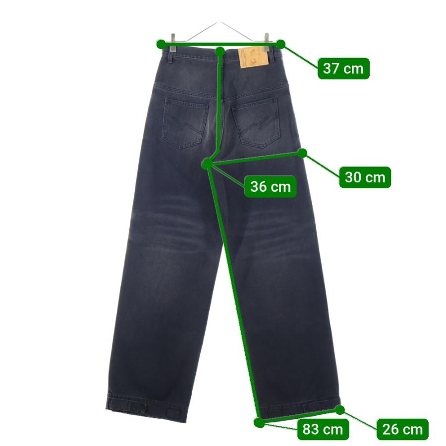 MARTINE ROSE マーティンローズ 23AW Wide Leg Jean ワイドデニム
