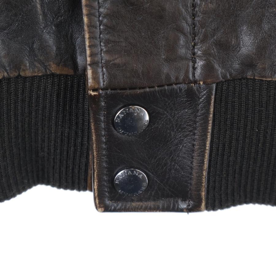 BANANA REPUBLIC（バナナリパブリック） LEATHER BIKER JACKET レザー
