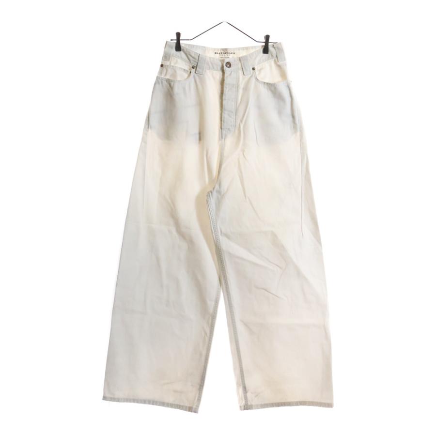 BALENCIAGA（バレンシアガ） Baggy Pants ダメージ加工 ワイドバギー