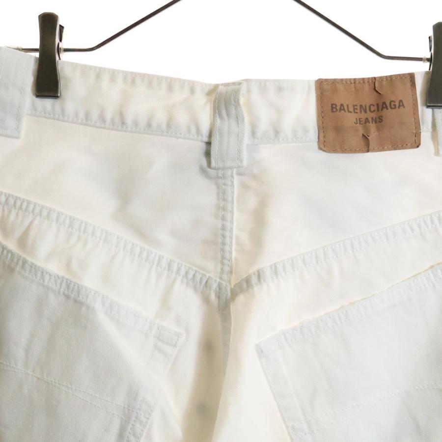 BALENCIAGA（バレンシアガ） Baggy Pants ダメージ加工 ワイドバギー