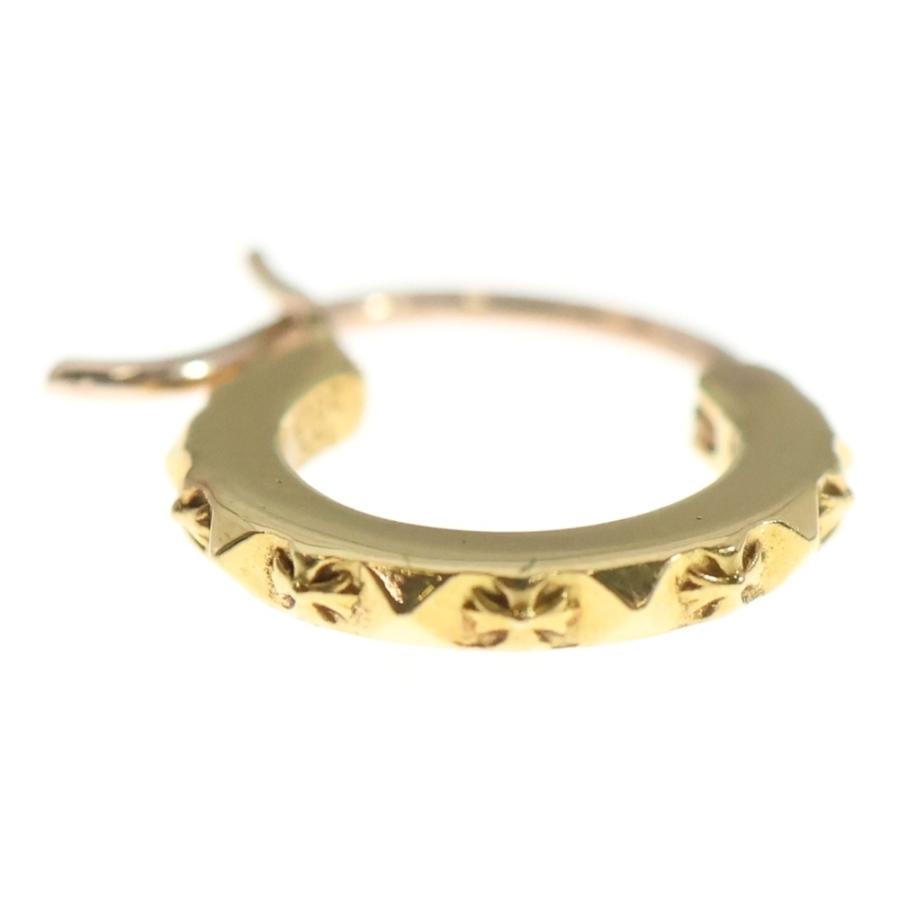 TINY TFP HOOP トゥルーファッキンパンク フープピアス　22k CHROME HEARTS（クロムハーツ） 22K TINY TFP HOOP トゥルーファッキン