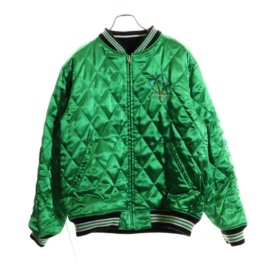 XLARGE　REVERSIBLE FLAG GAL　ブルゾン　ベロア　M エクストララージ REVERSIBLE FLAG GAL SOUVENIR JACKET リバーシブル