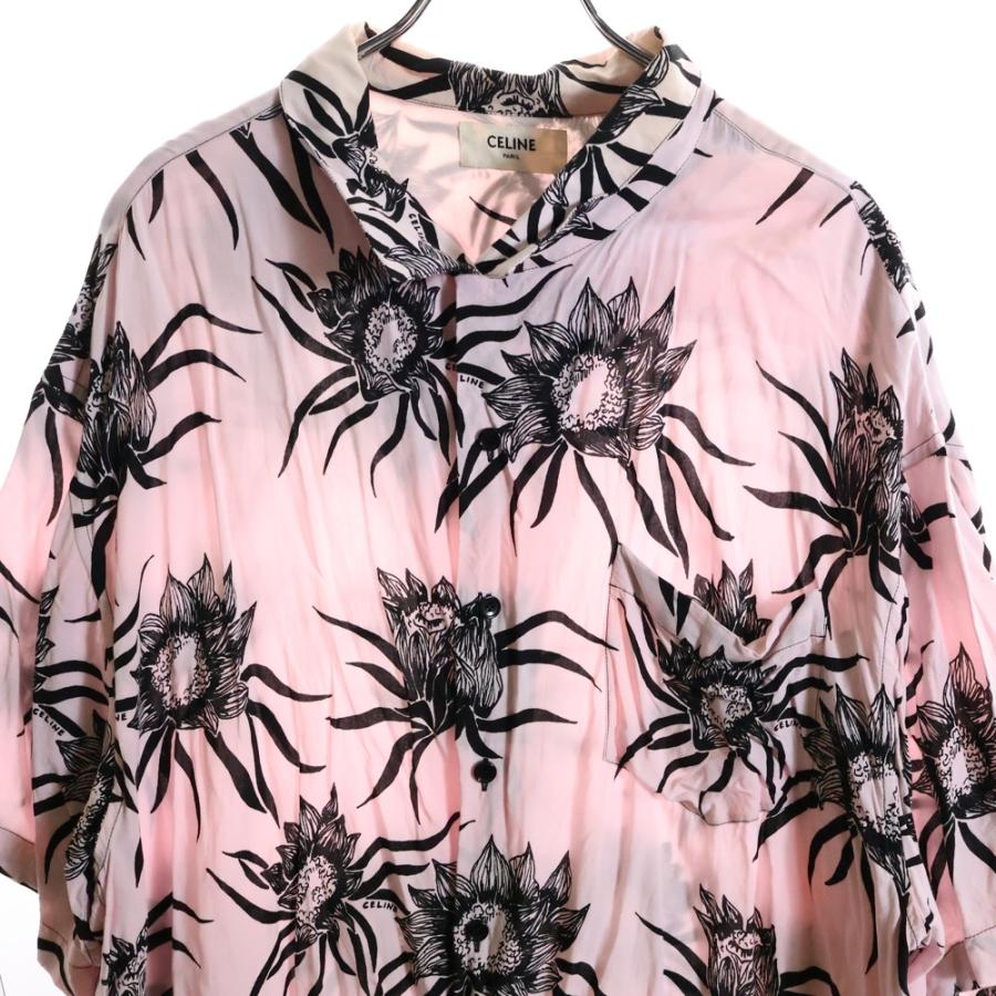 CELINE（セリーヌ） Loose Hawaiian Shirt 総柄ハワイアンシャツ 開襟