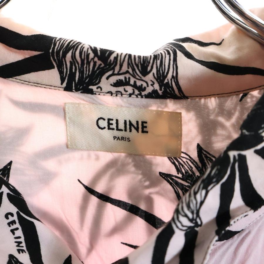 CELINE（セリーヌ） Loose Hawaiian Shirt 総柄ハワイアンシャツ 開襟