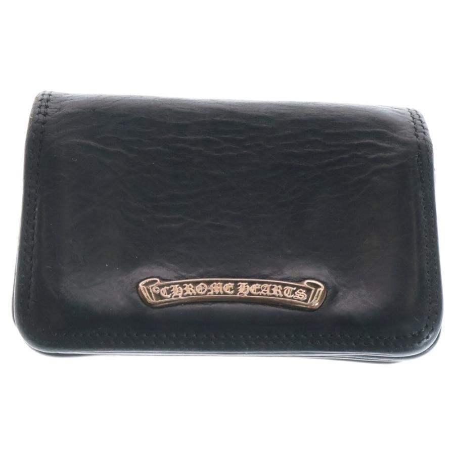 CHROME HEARTS（クロムハーツ） CARD CASE グロメット付きレザーカード