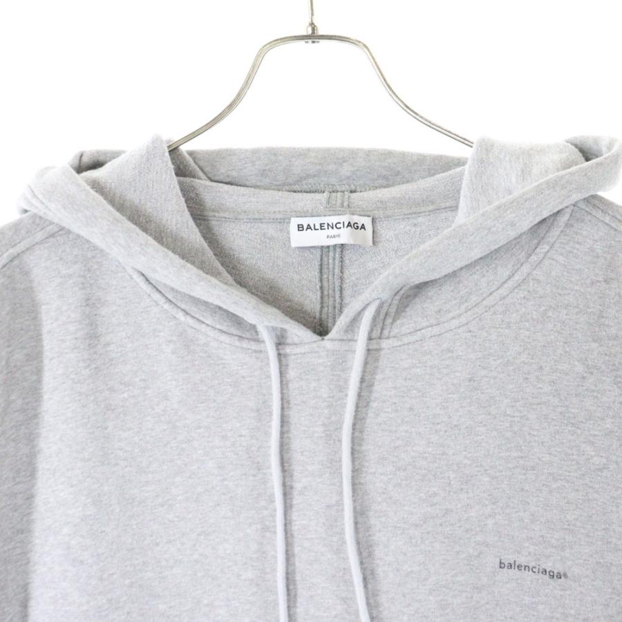BALENCIAGA（バレンシアガ） Logo Hoodie ロゴプリント プルオーバー