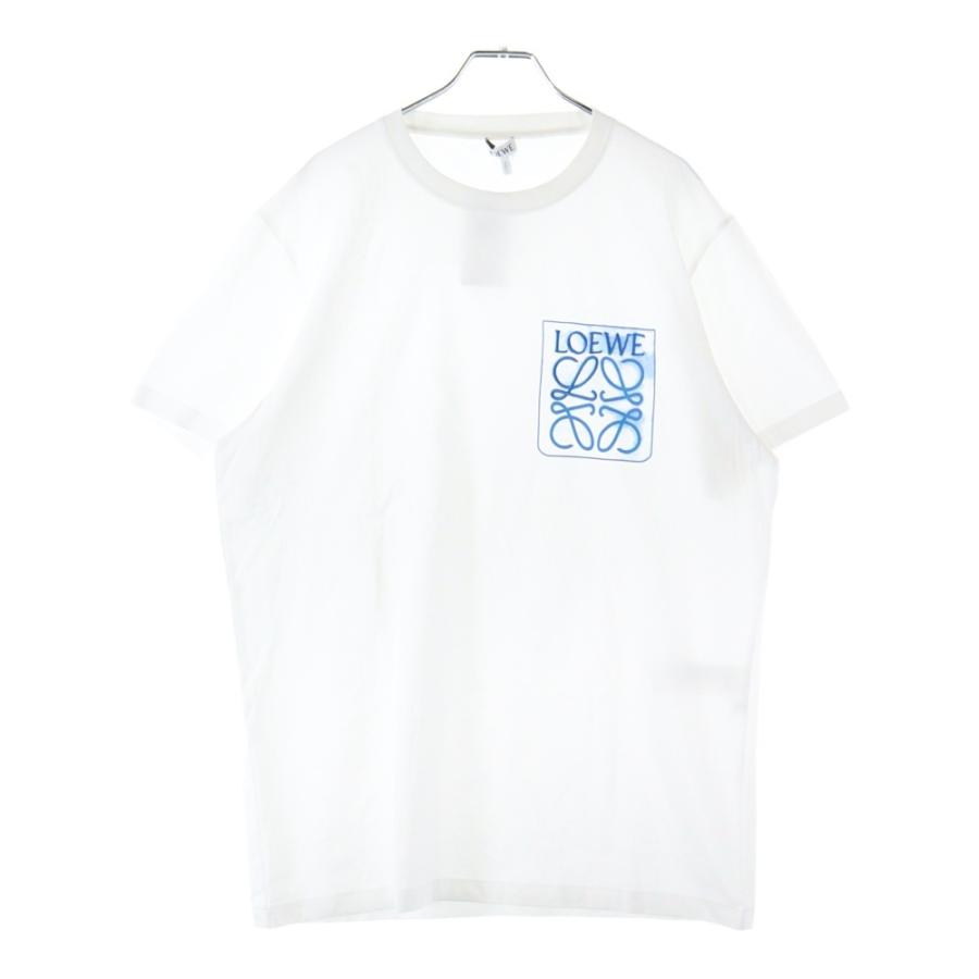 LOEWE（ロエベ） Anagram T-Shirt アナグラムロゴ刺繍 半袖Tシャツ