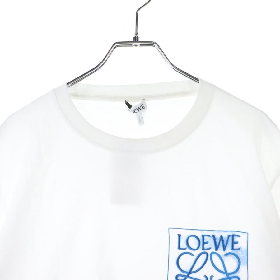 LOEWE（ロエベ） Anagram T-Shirt アナグラムロゴ刺繍 半袖Tシャツ