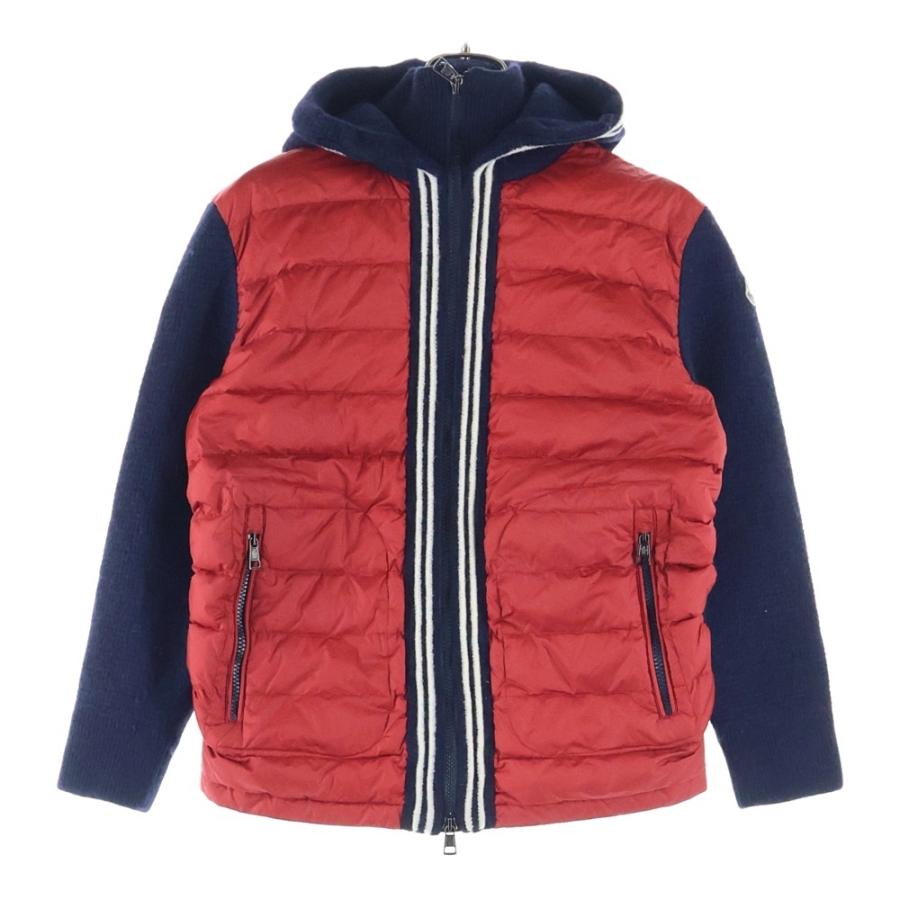 MONCLER（モンクレール） MAGLIONE TRICOT CARDIGAN ダウン切替 ジップ