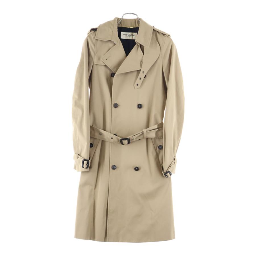 SAINT LAURENT PARIS サンローランパリ Belted Classic Trench Coat