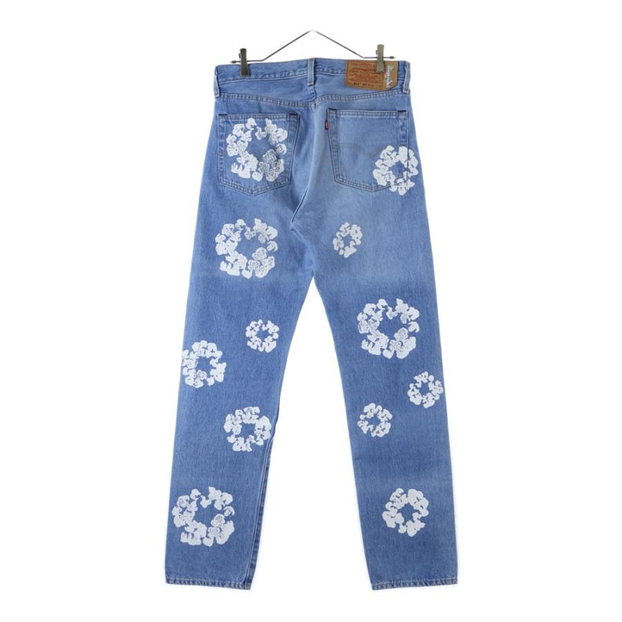 DENIM TEARS デニムティアーズ ×Levi's 501 Denim Pants リーバイス 花