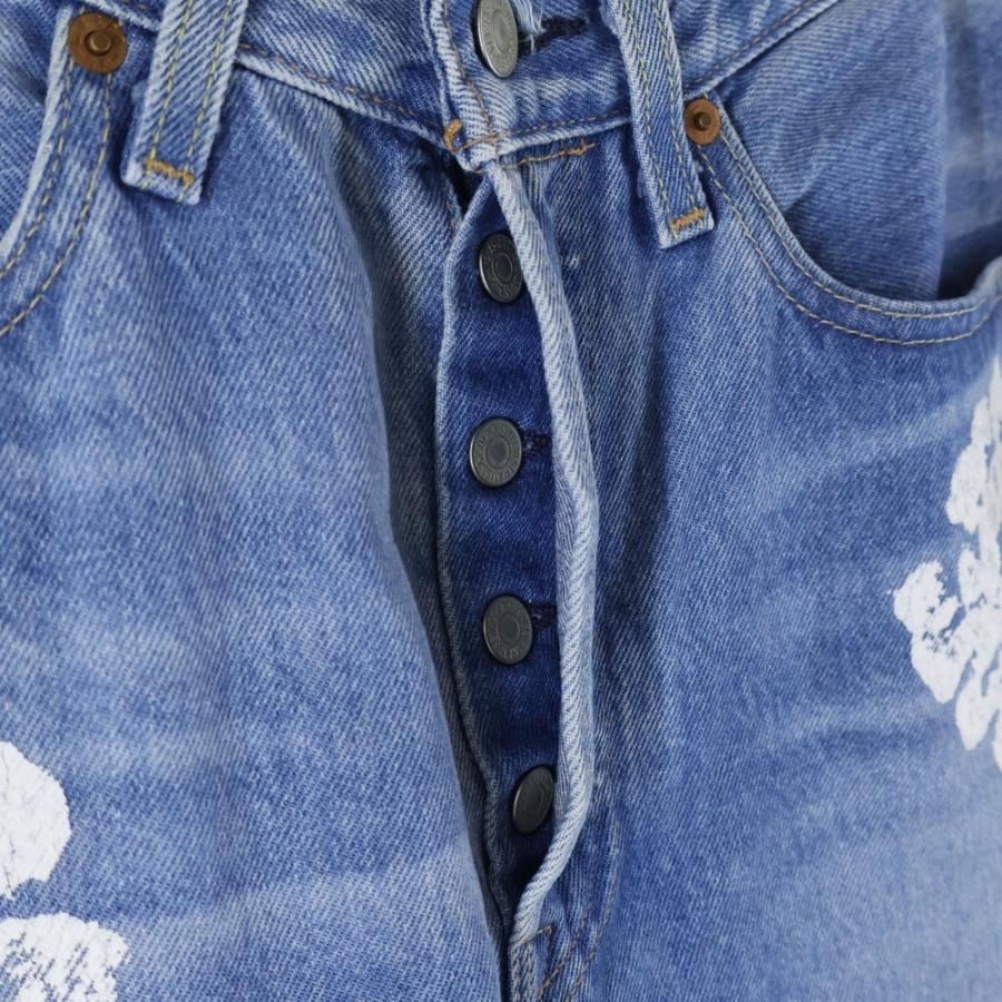 DENIM TEARS デニムティアーズ ×Levi's 501 Denim Pants リーバイス 花