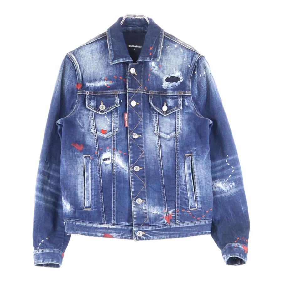 DSQUARED2（ディースクエアード） 22AW Dan Jean Jacket ダメージ加工