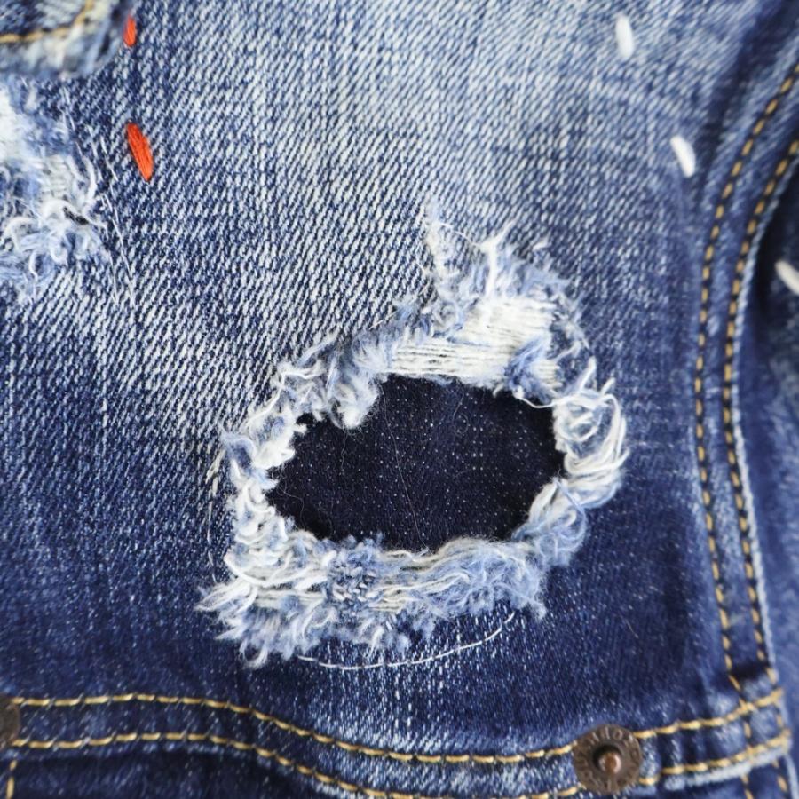 DSQUARED2（ディースクエアード） 22AW Dan Jean Jacket ダメージ加工