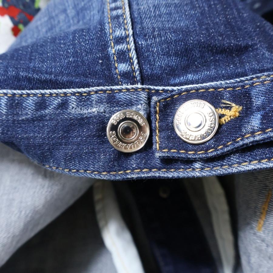 DSQUARED2（ディースクエアード） 22AW Icon Dan Jean Jacket ダメージ