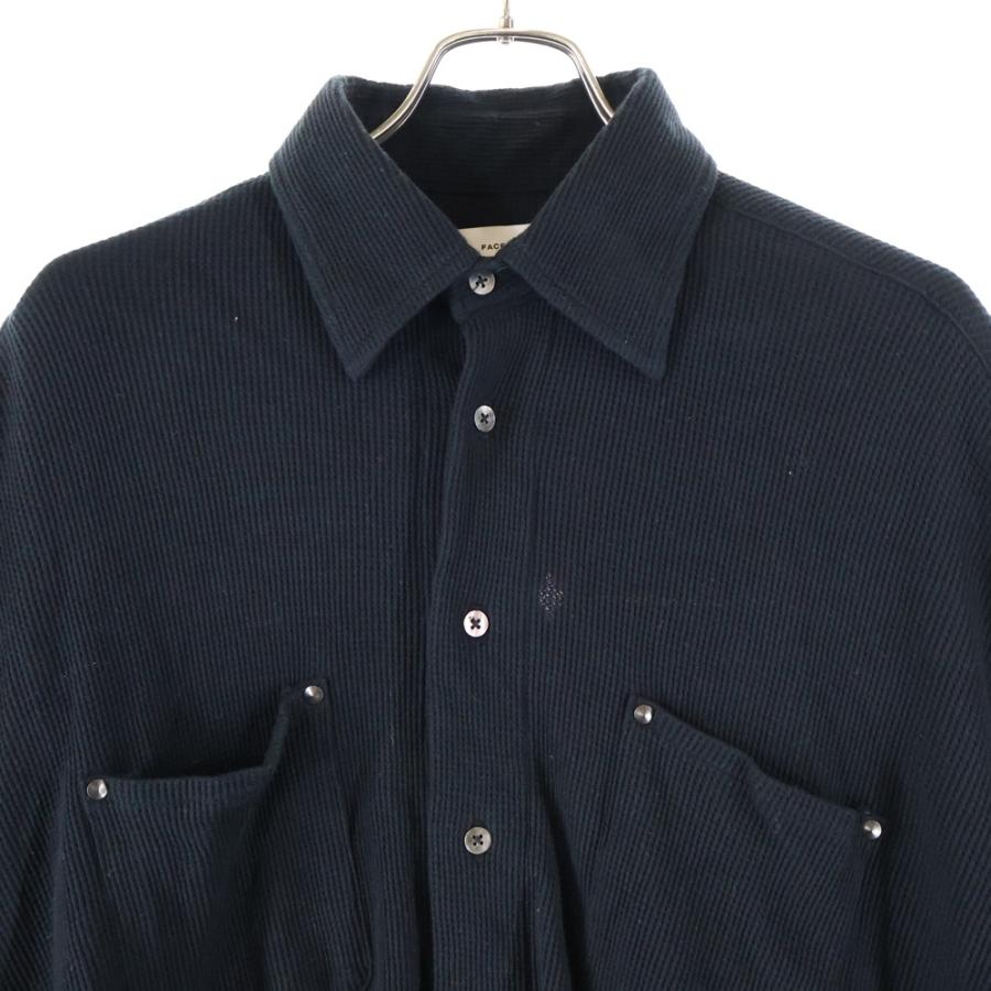 FACETASM（ファセッタズム） ZIP SHIRT ジップデザイン 長袖シャツ