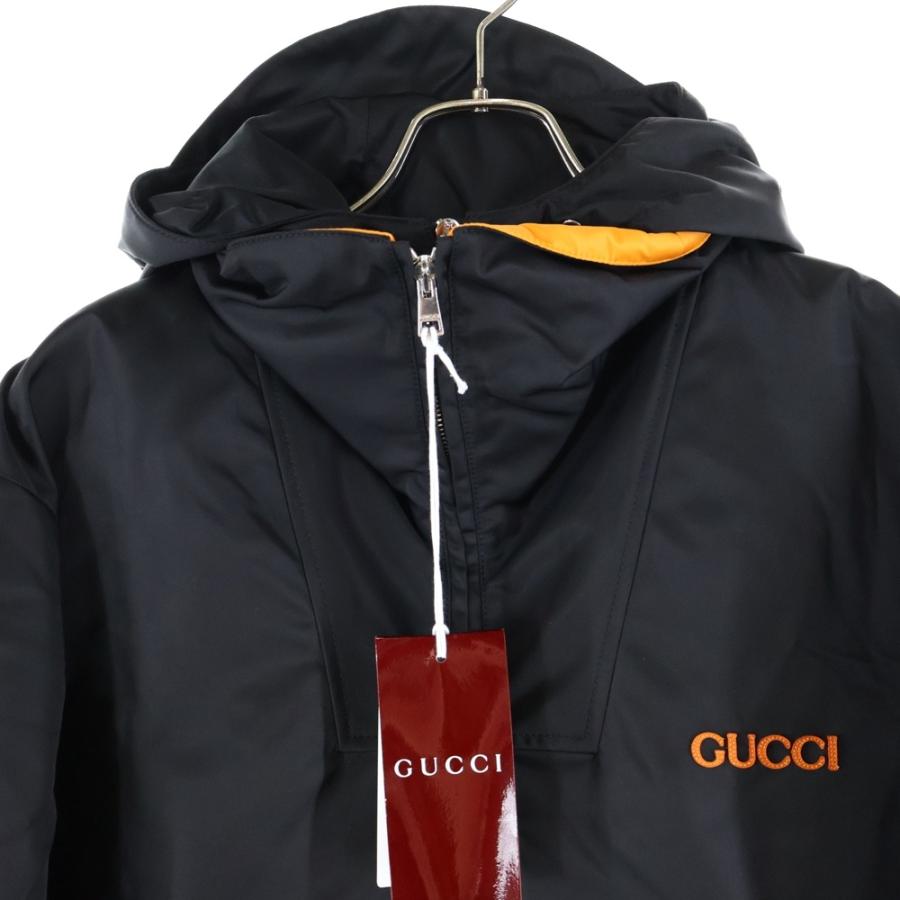 GUCCI（グッチ） Nylon Twill Jacket ロゴ刺繍ナイロンツイル