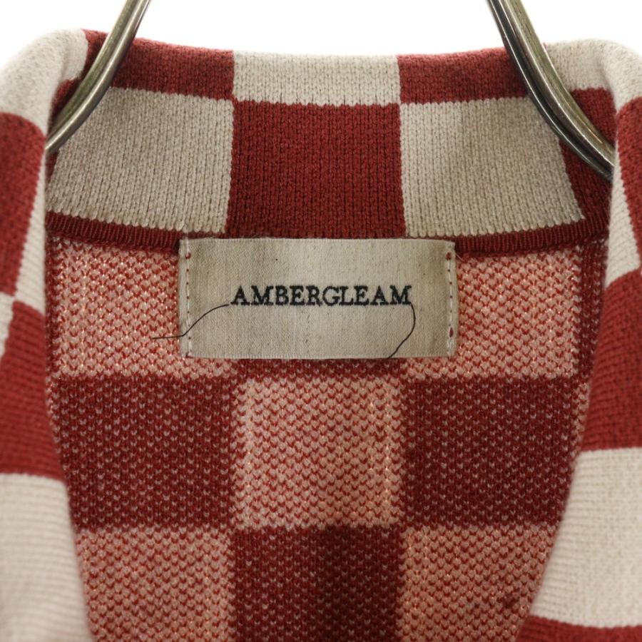 AMBERGLEAM アンバーグリーム Jacquard Knit Blouson ジャガードニット