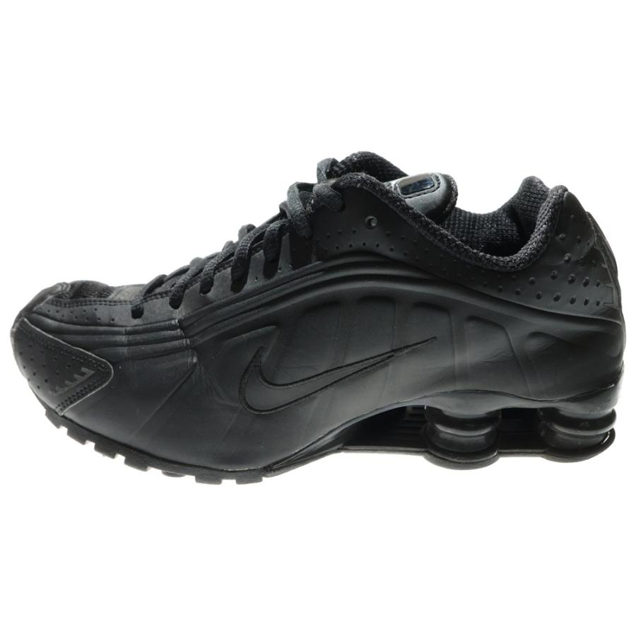 ナイキ ショックス R4 ブラック シューズ NIKE SHOX R4 BLACK/BLACK-BLACK-MAX ORANGE （ナイキ ショックス R4