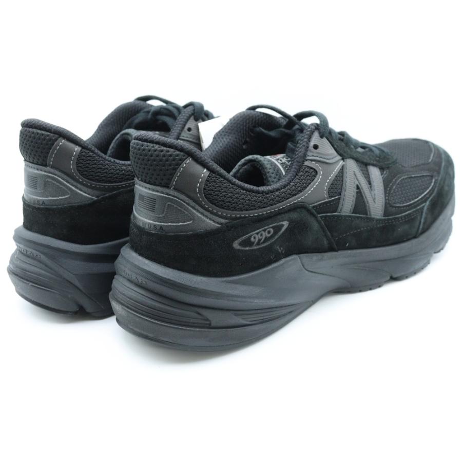 New Balance（ニューバランス） U990BB6 TRIPLE BLACK スエード