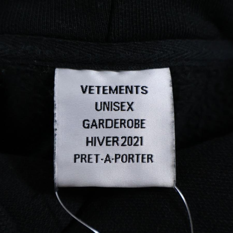 VETEMENTS（ヴェトモン） 20AW OVERSIZED LOGO HOODIE オーバーサイズ