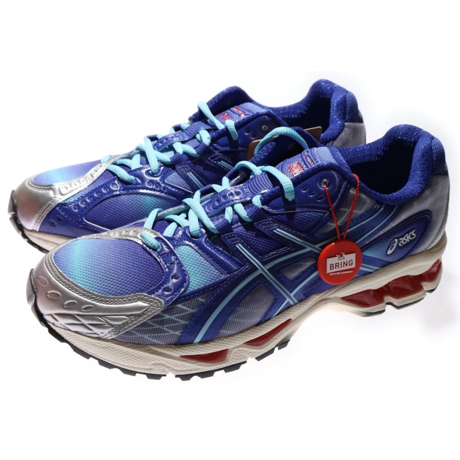 ASICS アシックス ×KITH ×Marvel vs. Capcom キス マーベルvsカプコン ゲルニンバス10.1 ローカットスニーカー ブルー US9/27cm 1203B015 ASICS（アシックス） ×KITH ×Marvel vs. Capcom キス マーベルvs