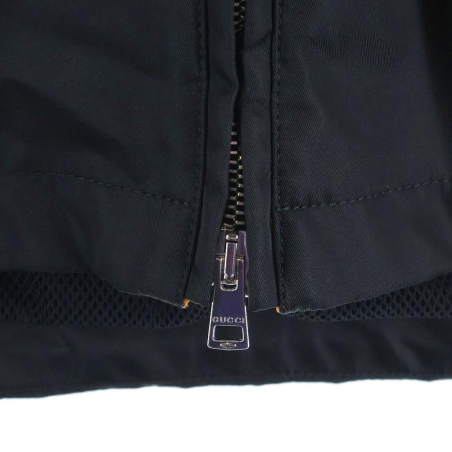 GUCCI（グッチ） Nylon Twill Jacket ロゴ刺繍ナイロンツイル